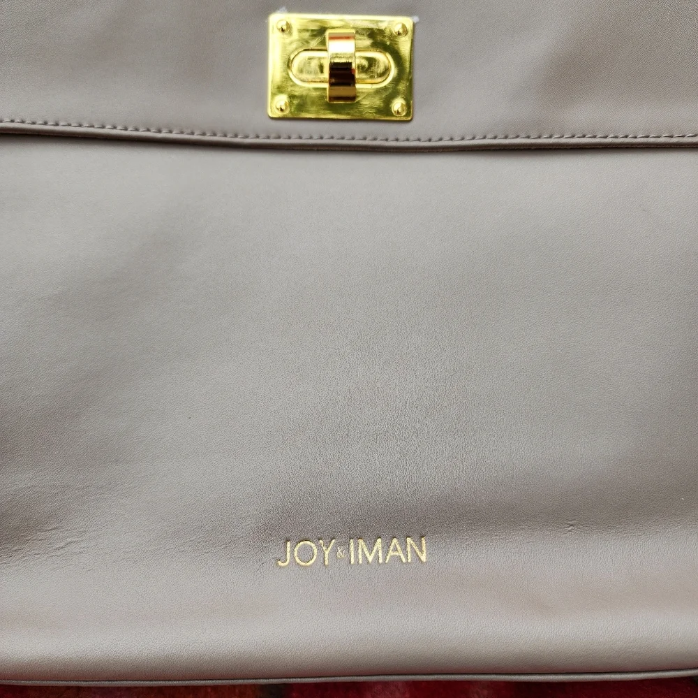 Joy & Iman Tassel Chic Leather Backpack
